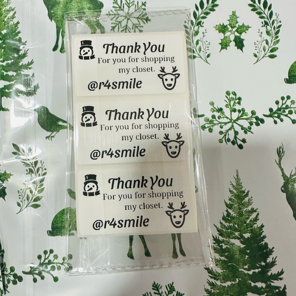Winter Deer Poly Mailers 10x13 Pack of 25 - Picture 13 of 15